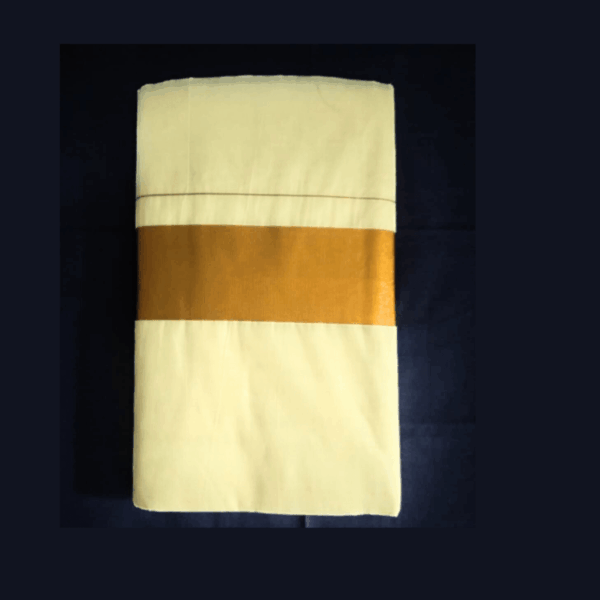 Kerala Plain Saree - 6F3109