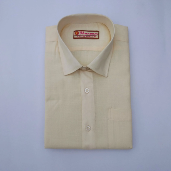 Cream Elite Half Shirt Size : 36